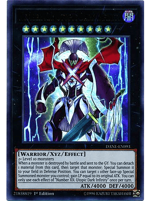 Number XX: Utopic Dark Infinity - DANE-EN093 - Ultra Rare