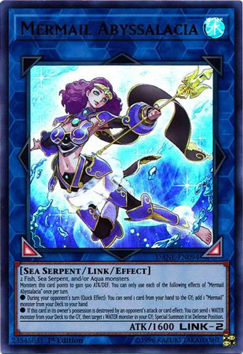 Mermail Abyssalacia - DANE-EN094 - Ultra Rare