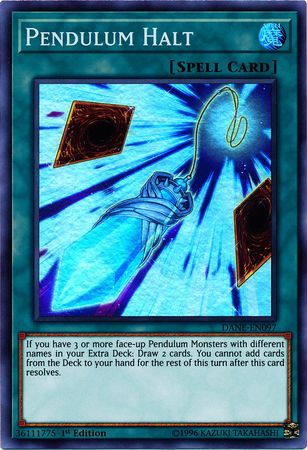 Pendulum Halt - DANE-EN097 - Super Rare 1