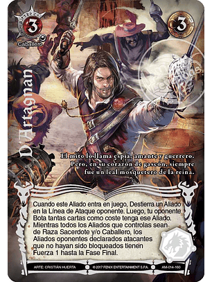 D'Artagnan - AM - MR