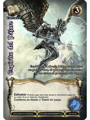 Espíritu del Pájaro - AM - V