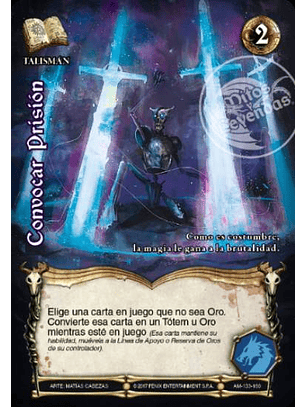 Convocar prisión - AM - V