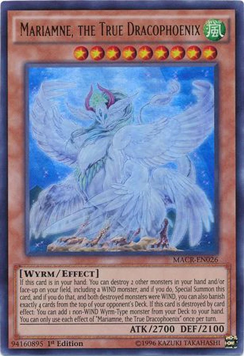 Mariamne, the True Dracophoenix - MACR-EN026 - Ultra Rare 
