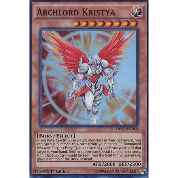Archlord Kristya - DESO-EN050 - Super Rare 