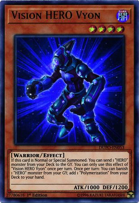Vision HERO Vyon - DUPO-EN053 - Ultra Rare