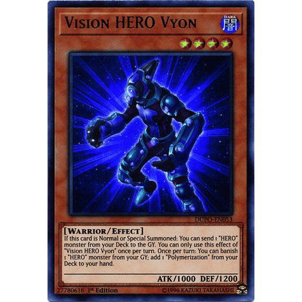 Vision HERO Vyon - DUPO-EN053 - Ultra Rare