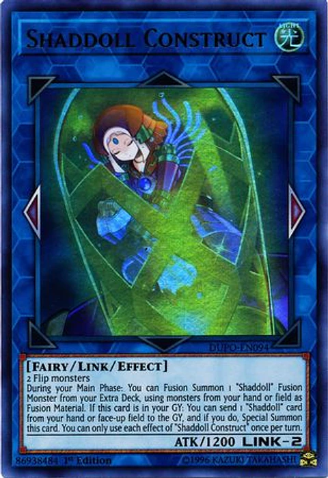 Shaddoll Construct - DUPO-EN094 - Ultra Rare 
