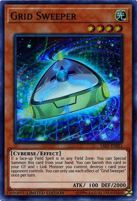 Grid Sweeper - SAST-ENSE1 - Super Rare Limited Edition