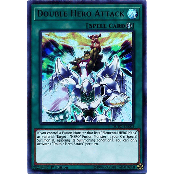 Double Hero Attack - DUPO-EN005 - Ultra Rare 