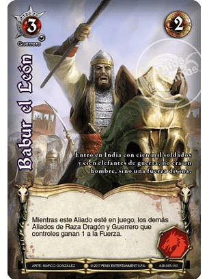 Babur el León - AM - C