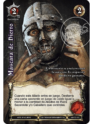 Máscara de Hierro - AM - C