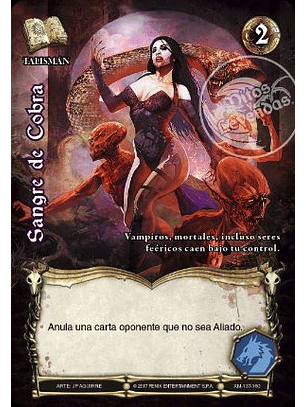Sangre de Cobra - AM - V 