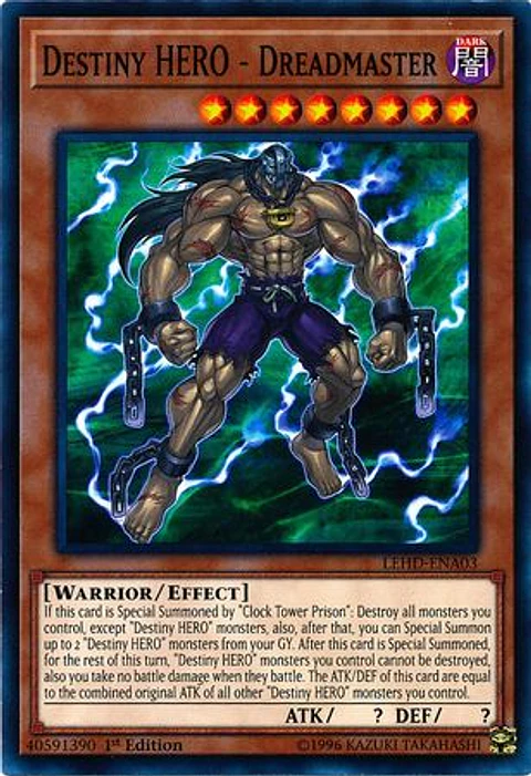 Destiny HERO - Dreadmaster - LEHD-ENA03 - Common