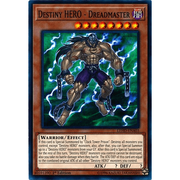 Destiny HERO - Dreadmaster - LEHD-ENA03 - Common