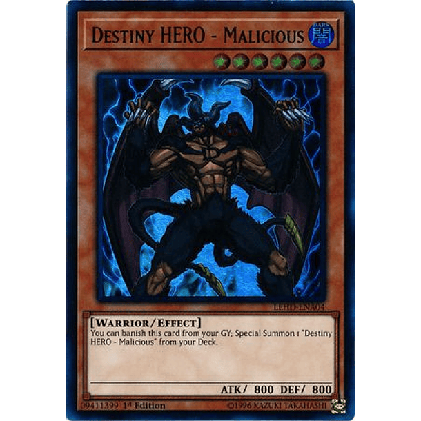 Destiny HERO - Malicious - LEHD-ENA04 - Ultra Rare 