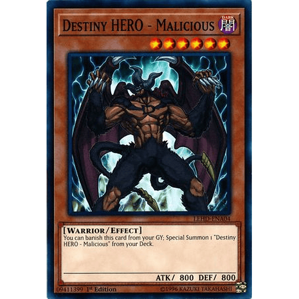 Destiny HERO - Malicious - LEHD-ENA04 - Common