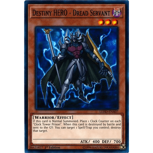 Destiny HERO - Dread Servant - LEHD-ENA07 - Common 
