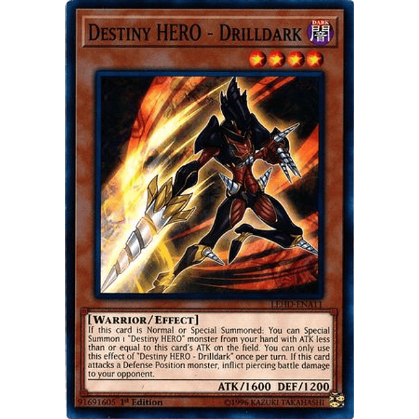 Destiny HERO - Drilldark - LEHD-ENA11 - Common 
