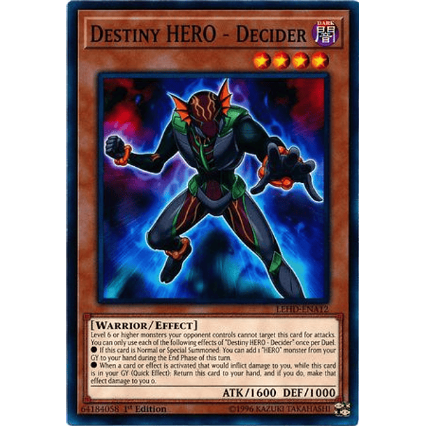 Destiny HERO - Decider - LEHD-ENA12 - Common 