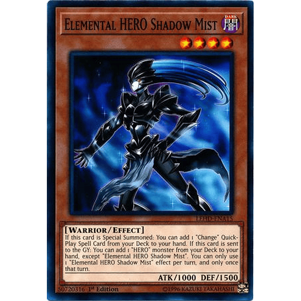 Elemental HERO Shadow Mist - LEHD-ENA15 - Common 