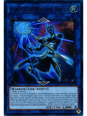 Xtra HERO Wonder Driver - LEHD-ENA37 - Ultra Rare
