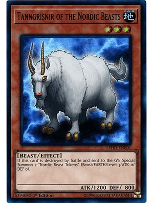 Tanngrisnir of the Nordic Beasts - LEHD-ENB01 - Ultra Rare