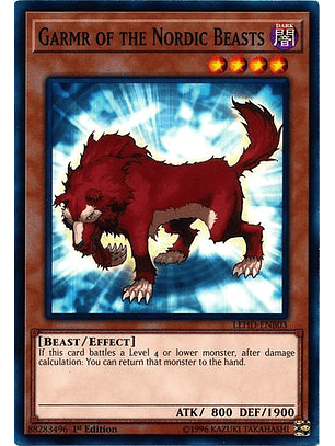 Garmr of the Nordic Beasts - LEHD-ENB03 - Common