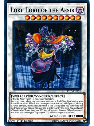 Loki, Lord of the Aesir - LEHD-ENB31 - Common