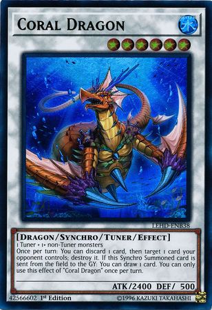 Coral Dragon - LEHD-ENB38 - Ultra Rare  1