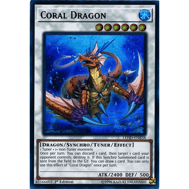 Coral Dragon - LEHD-ENB38 - Ultra Rare 