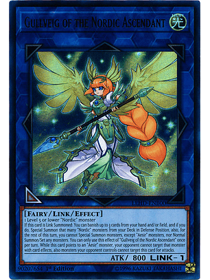 Gullveig of the Nordic Ascendant - LEHD-ENB00 - Ultra Rare