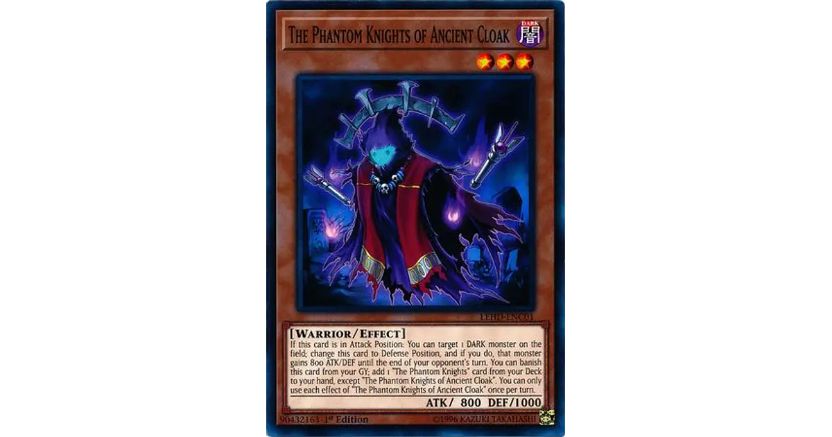 The Phantom Knights of Ancient Cloak - LEHD-ENC01 - Common