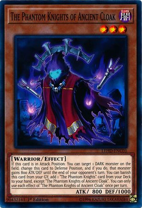 The Phantom Knights of Ancient Cloak - LEHD-ENC01 - Common