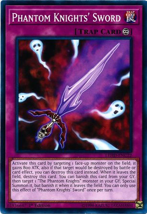 Phantom Knights' Sword - LEHD-ENC22 - Common 