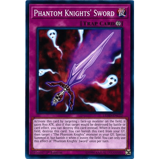 Phantom Knights' Sword - LEHD-ENC22 - Common 