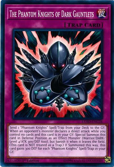 The Phantom Knights of Dark Gauntlets - LEHD-ENC26 - Common 