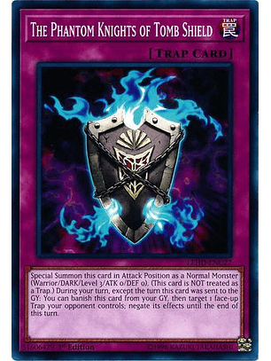 The Phantom Knights of Tomb Shield - LEHD-ENC27 - Common