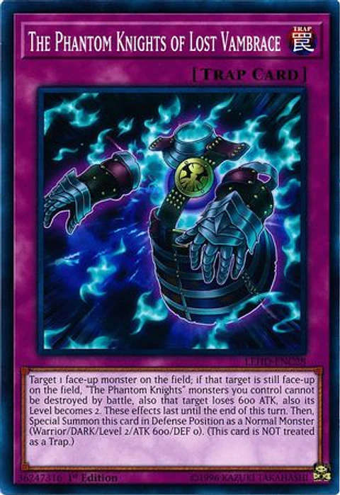 The Phantom Knights of Lost Vambrace - LEHD-ENC28 - Common
