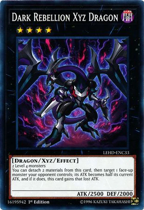 Dark Rebellion Xyz Dragon - LEHD-ENC33 - Common 