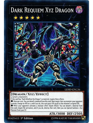 Dark Requiem Xyz Dragon - LEHD-ENC34 - Common
