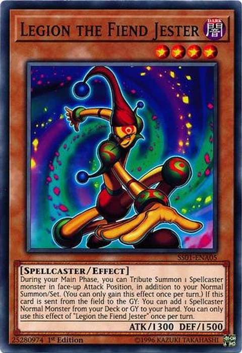 Legion the Fiend Jester - SS01-ENA05 - Common 