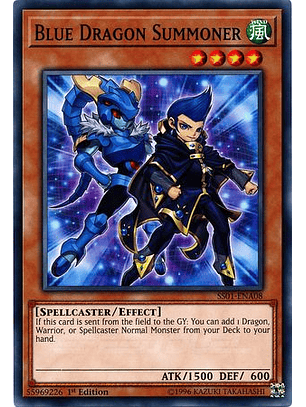 Blue Dragon Summoner - SS01-ENA08 - Common