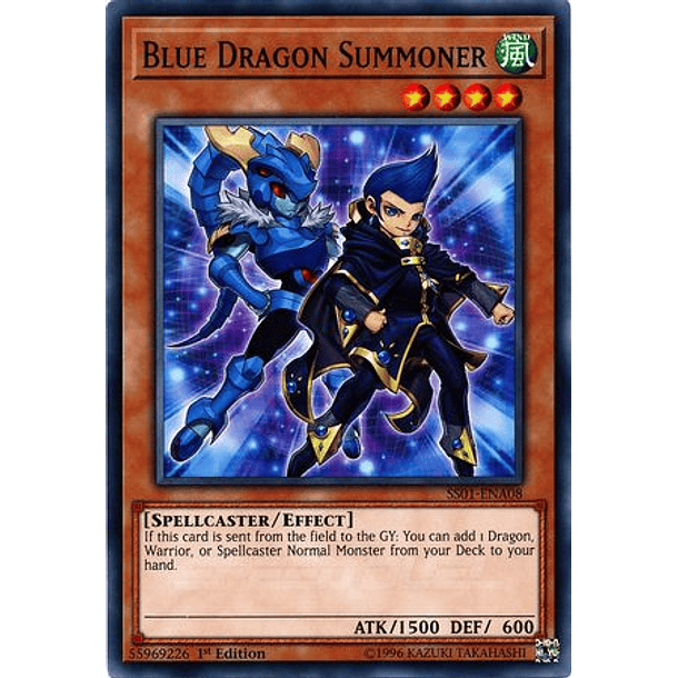 Blue Dragon Summoner - SS01-ENA08 - Common