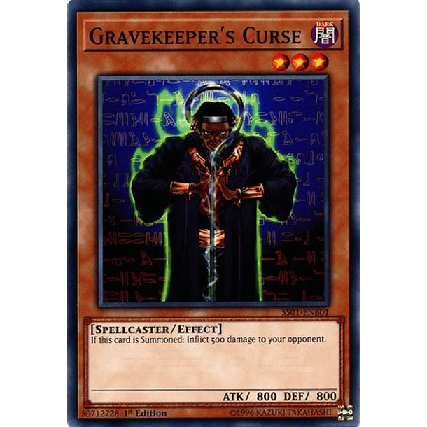 Gravekeeper's Curse - SS01-ENB01 - Common