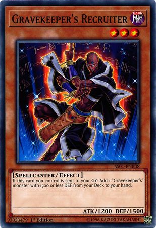 Gravekeeper's Recruiter - SS01-ENB08 - Common 1