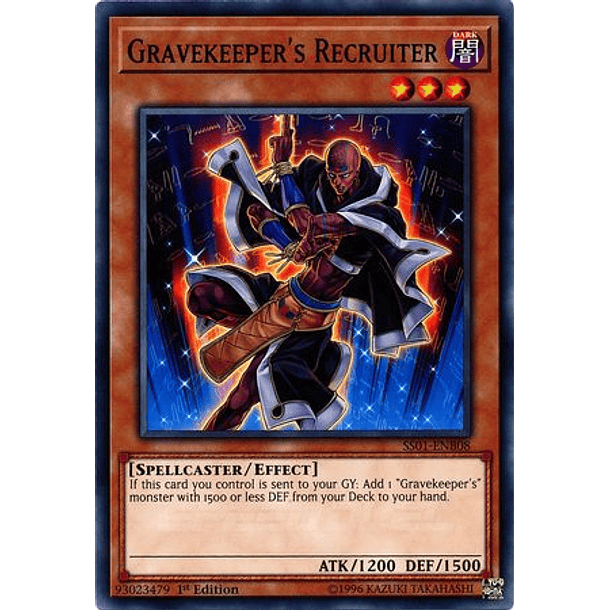 Gravekeeper's Recruiter - SS01-ENB08 - Common