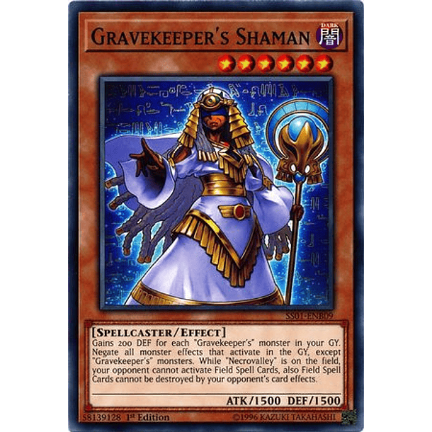 Gravekeeper's Shaman - SS01-ENB09 - Common