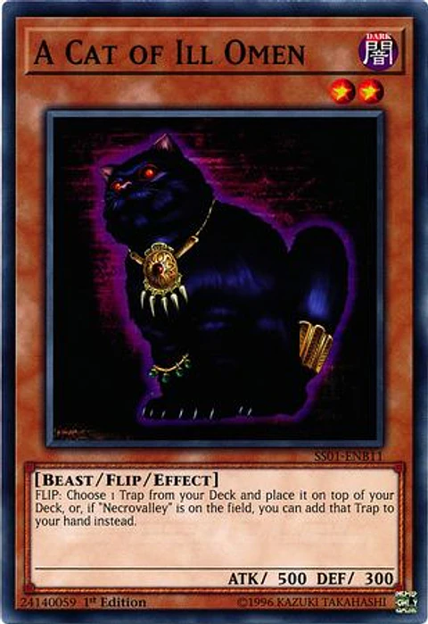 A Cat of Ill Omen - SS01-ENB11 - Common