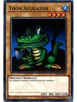Toon Alligator - SS01-ENC02 - Common