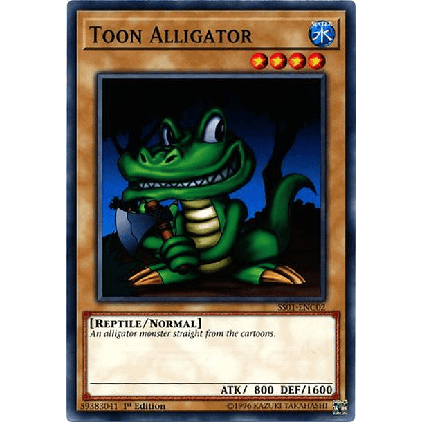 Toon Alligator - SS01-ENC02 - Common